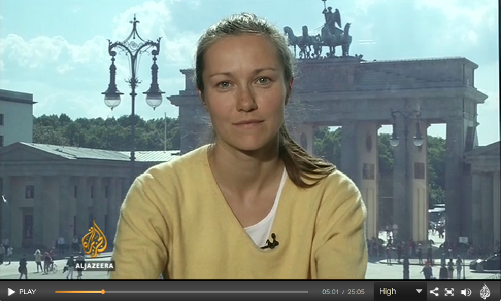 ARRIVO auf Al Jazeera, CASA MIA im Berliner Abendblatt