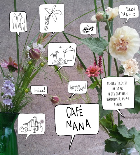 Einladung zum Café Nana am 19.8.
